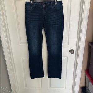 Wrangler Women's Deep Indigo Straight Leg Jeans